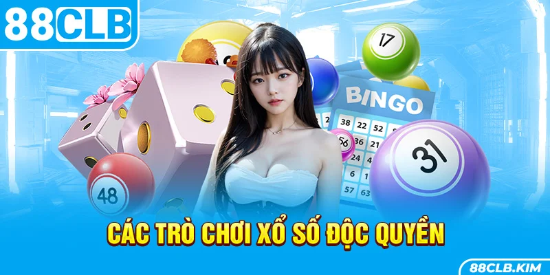 Các trò chơi xổ số độc quyền